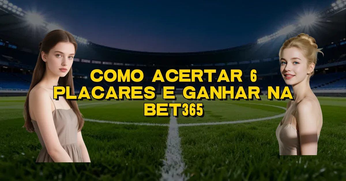 Como Acertar 6 Placares E Ganhar Na Bet365 Oficial