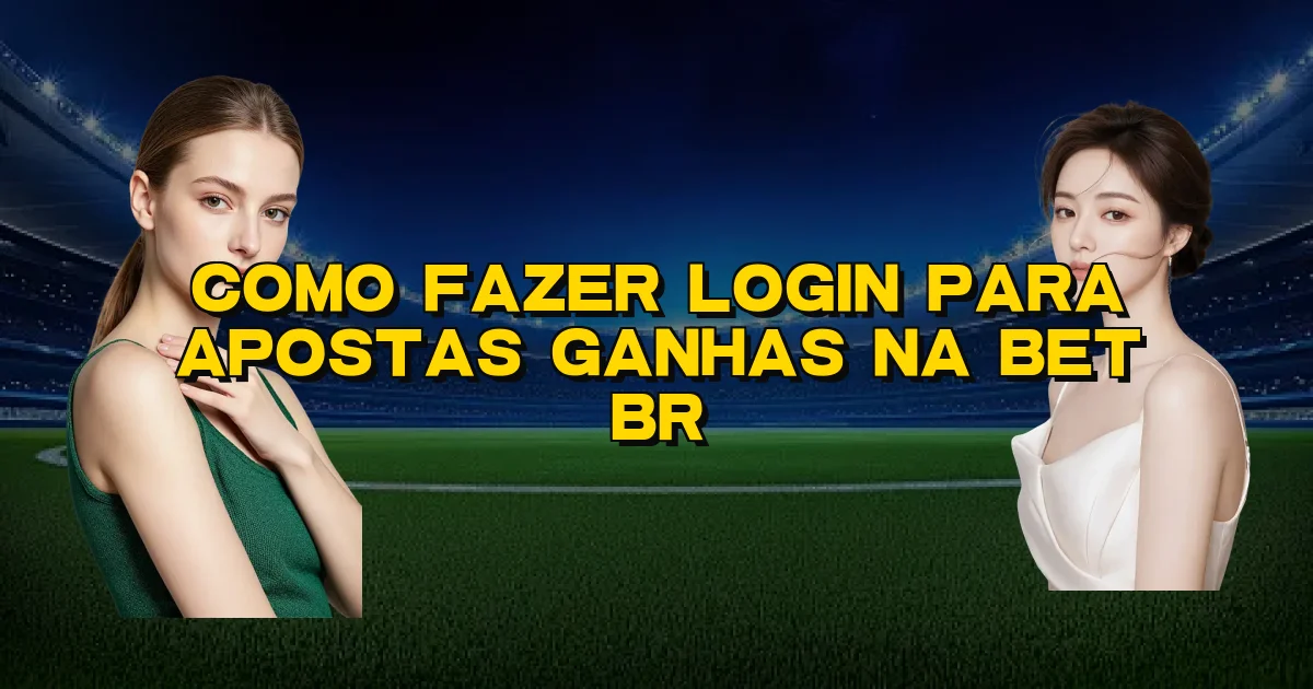 Como Fazer Login Para Apostas Ganhas Na Bet Br Oficial