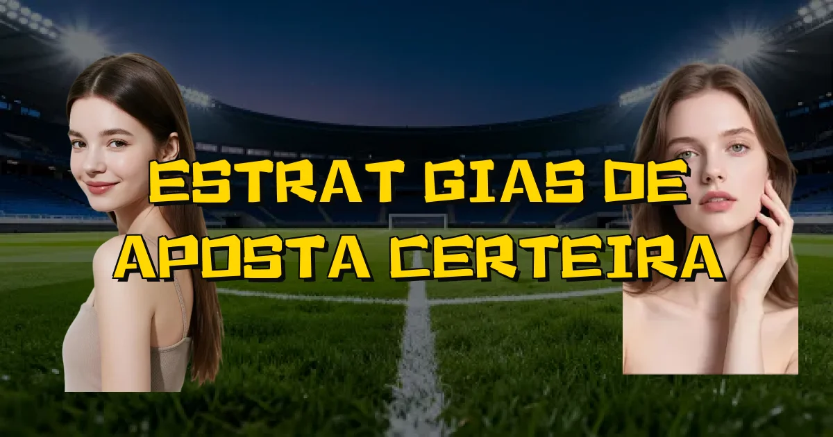 Estratégias De Aposta Certeira Oficial