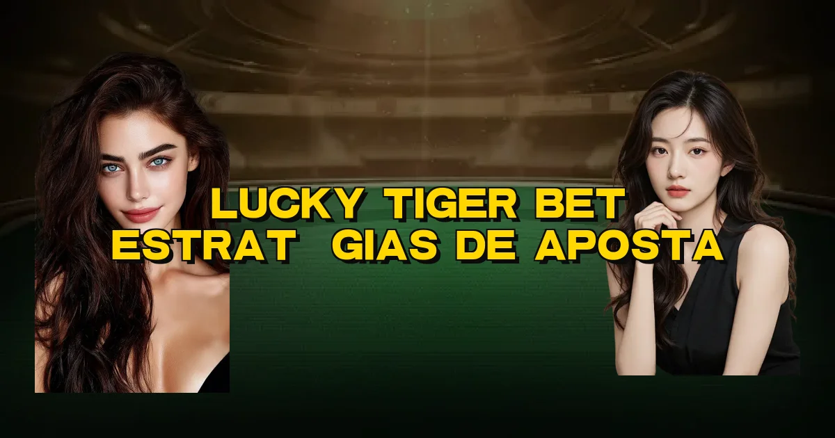Lucky Tiger Bet Estratégias De Aposta Oficial